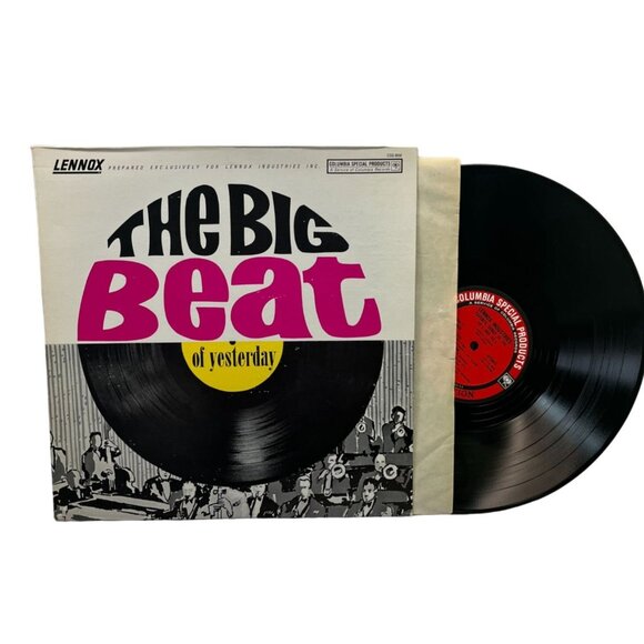 Lennox Industries The Big Beat of Yesterday Jazz Vinyl LP 30s Big Band Columbia - Picture 7 of 7